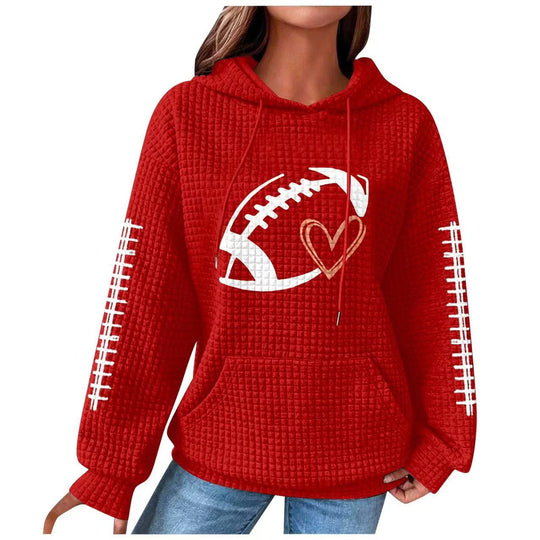Heidi-Mode | Waffel Fußball Hoodie