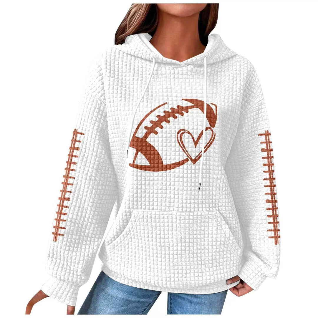 Heidi-Mode | Waffel Fußball Hoodie
