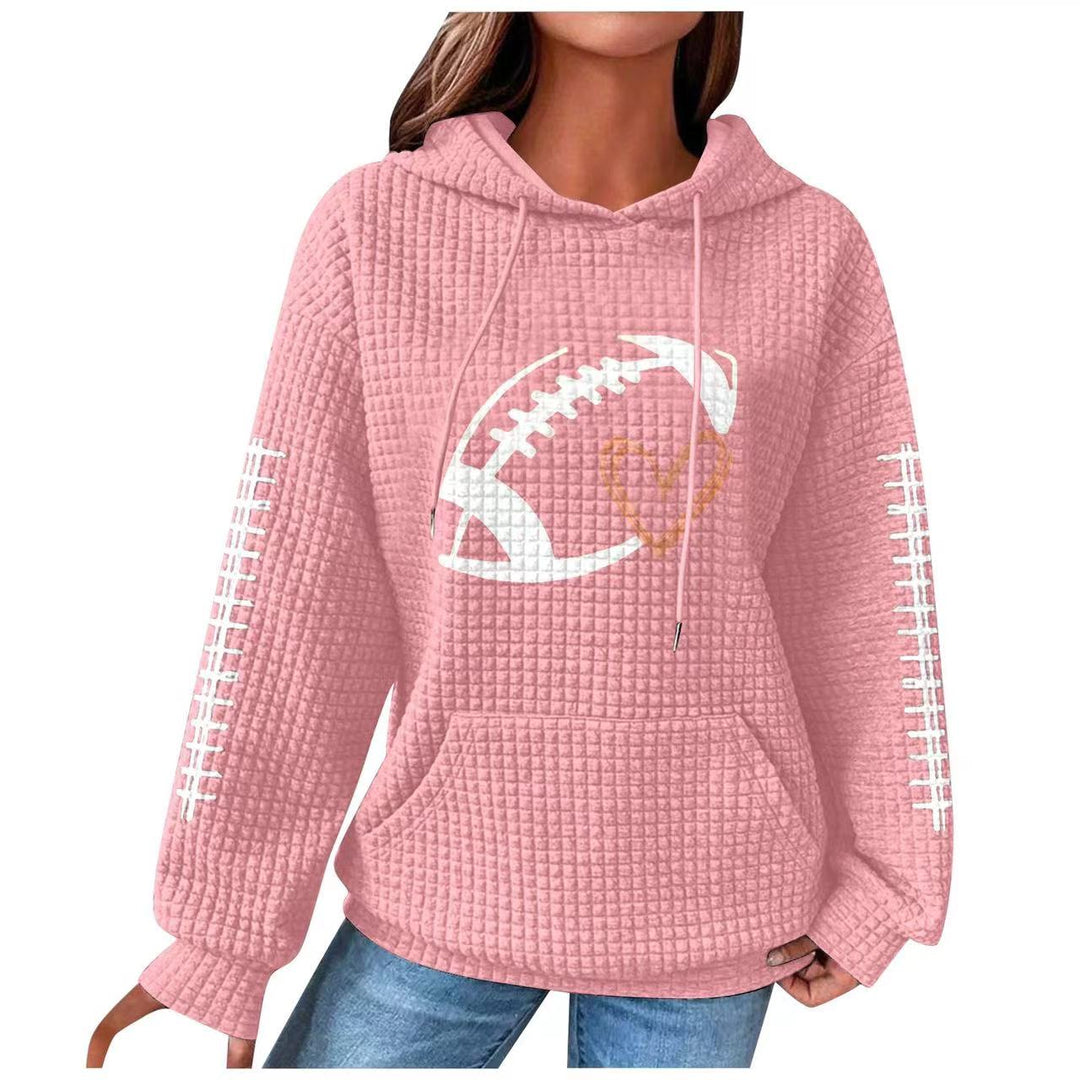 Heidi-Mode | Waffel Fußball Hoodie