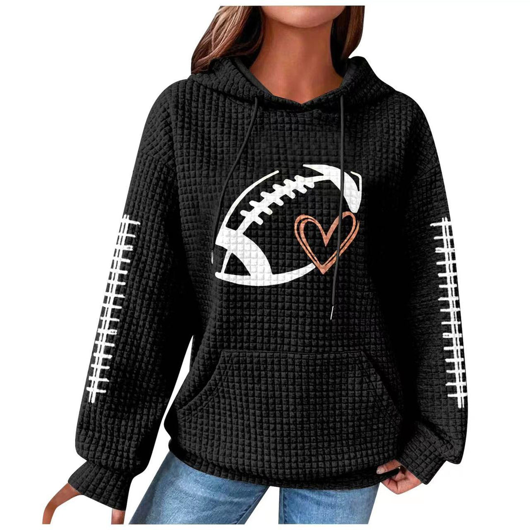 Heidi-Mode | Waffel Fußball Hoodie