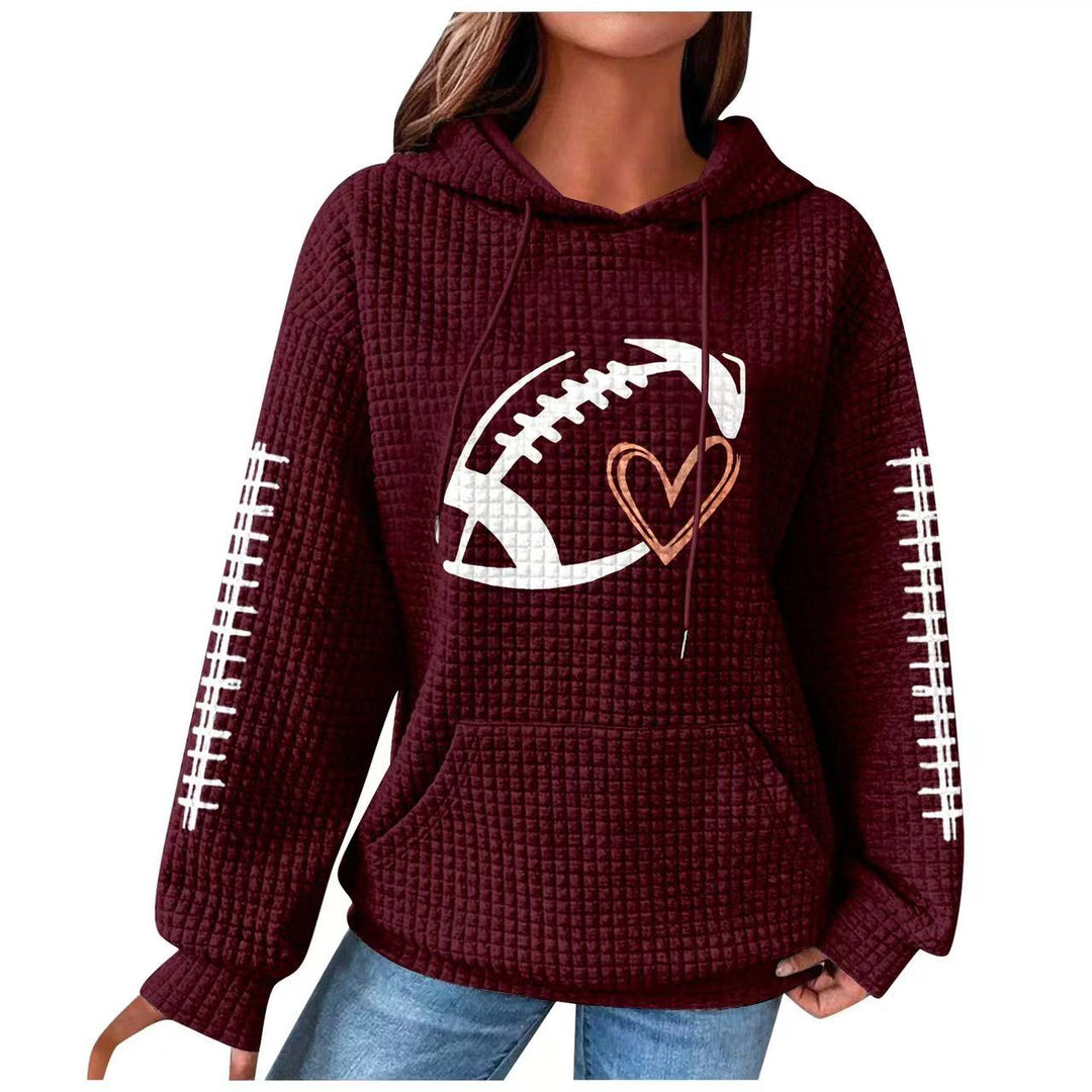 Heidi-Mode | Waffel Fußball Hoodie