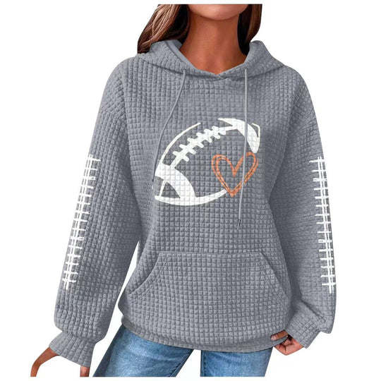 Heidi-Mode | Waffel Fußball Hoodie