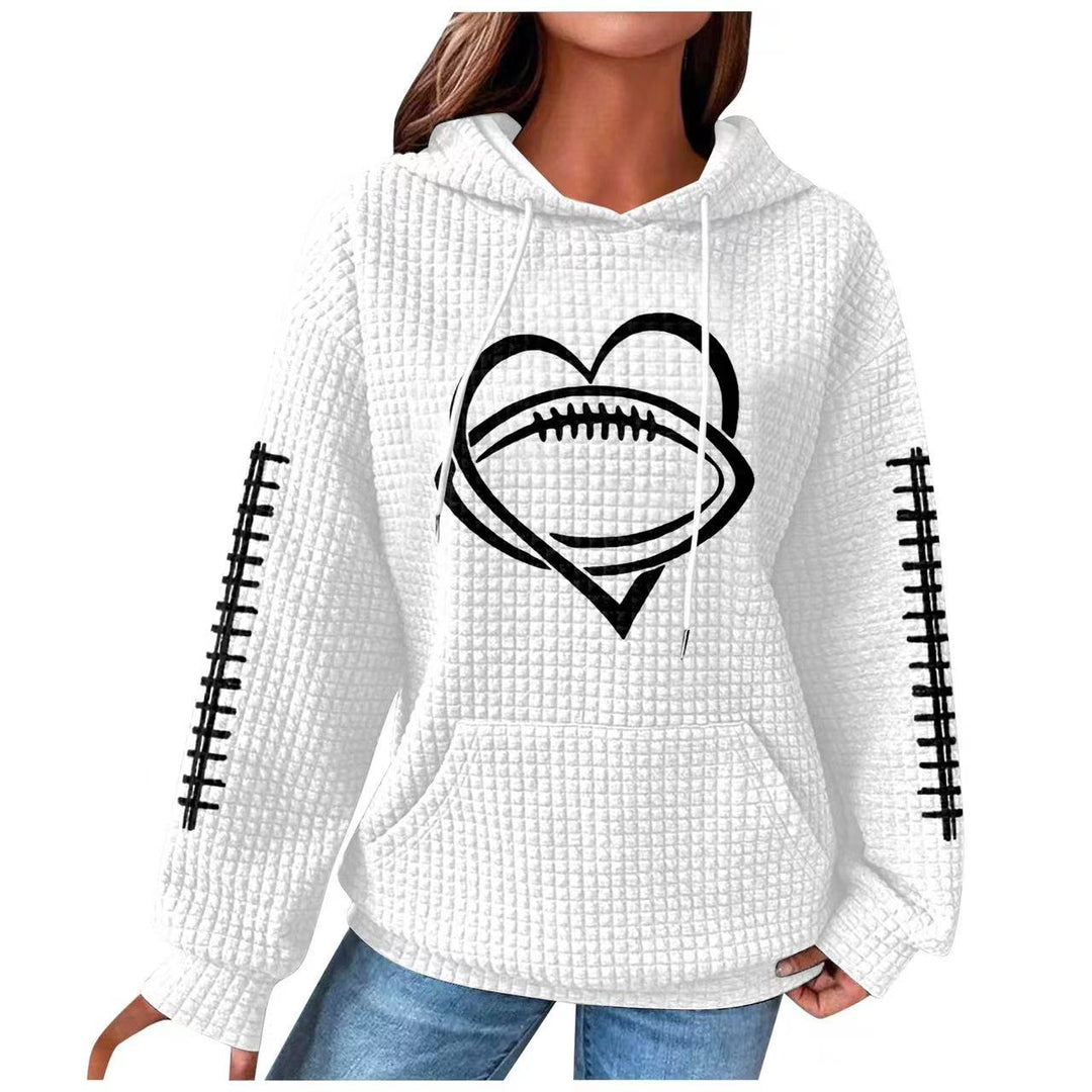 Heidi-Mode | Waffel Fußball Hoodie