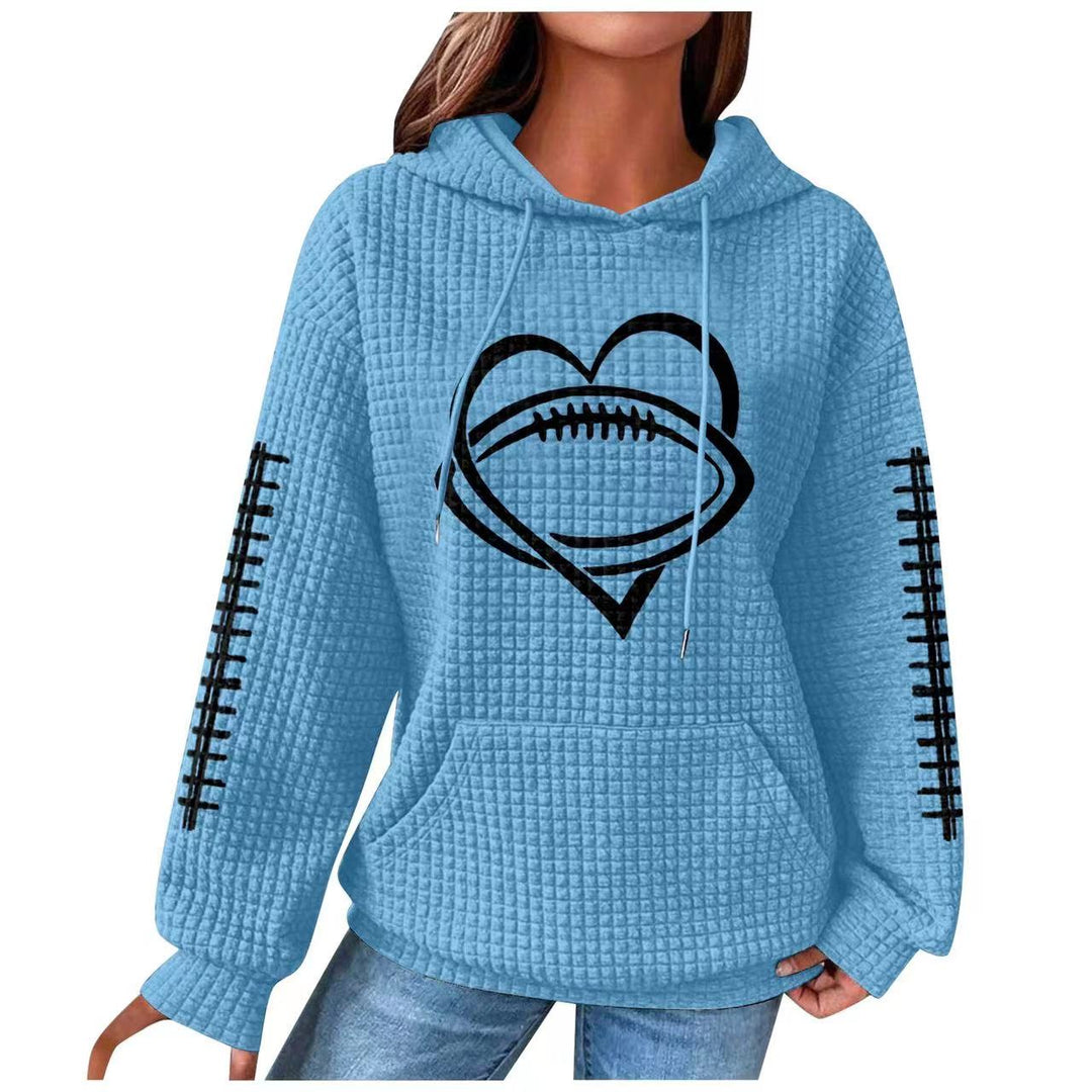 Heidi-Mode | Waffel Fußball Hoodie