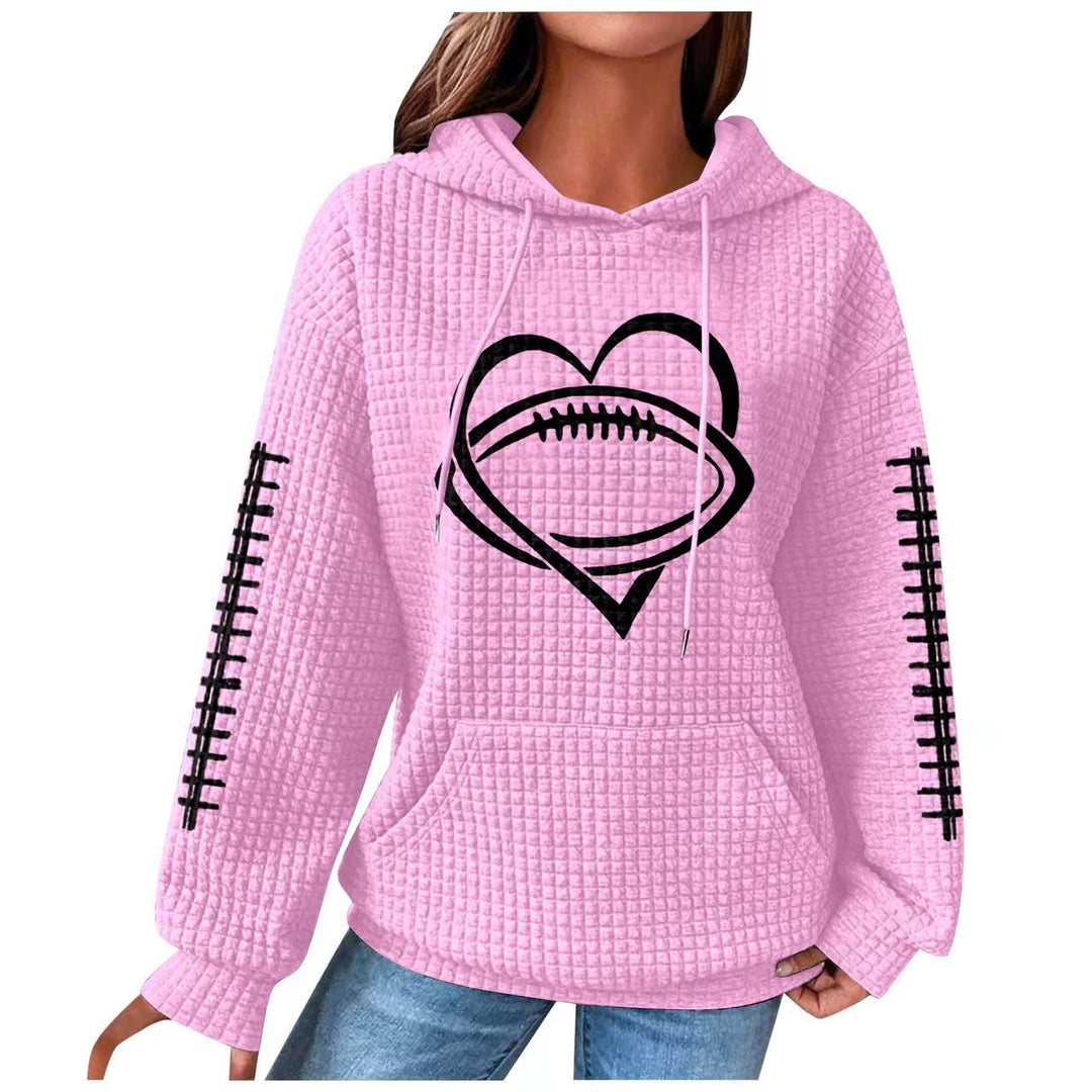 Heidi-Mode | Waffel Fußball Hoodie
