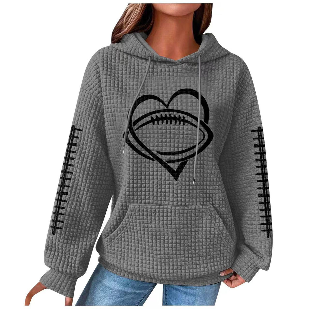 Heidi-Mode | Waffel Fußball Hoodie