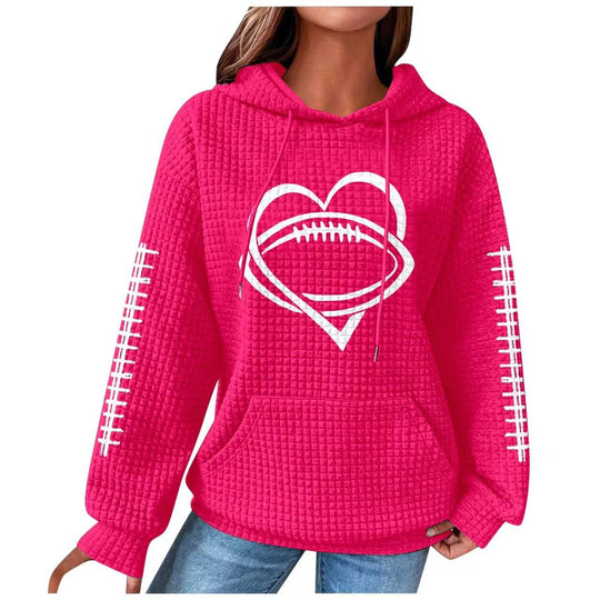 Heidi-Mode | Waffel Fußball Hoodie