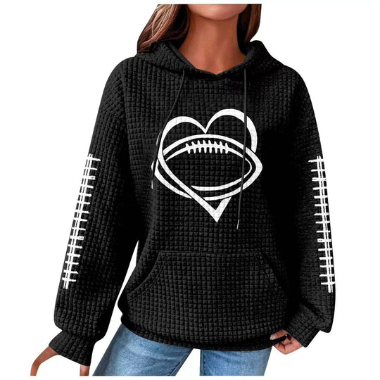 Heidi-Mode | Waffel Fußball Hoodie