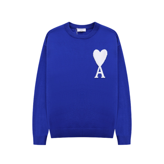 ✅ Heidi-Mode | Herzbestickter Damenpullover