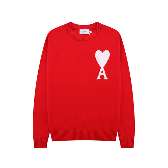 ✅ Heidi-Mode | Herzbestickter Damenpullover