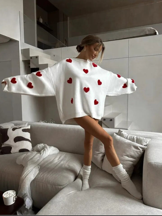 Bequeme spezielle Valentinstag-Pullover