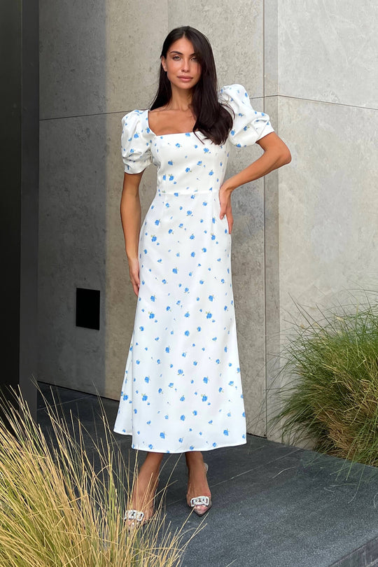 Heidi-Mode | Tee Party Midi Kleid