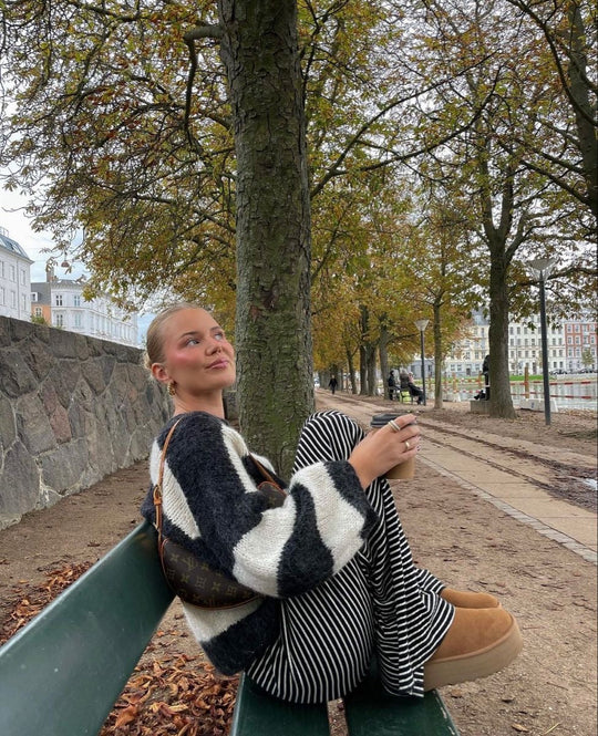 Heidi-Mode | Gestreifte Loungehose