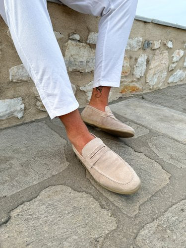 Leder-Loafer - Gio