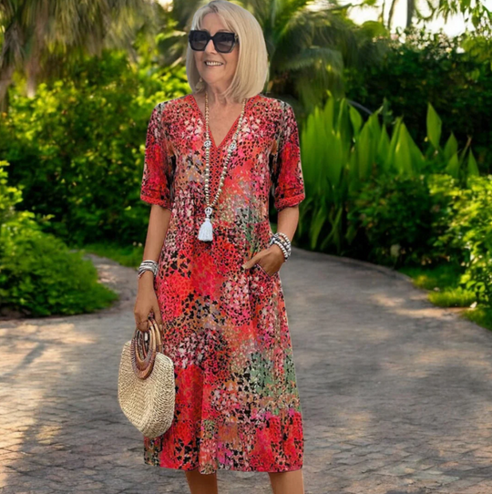 Heidi-Mode | Leichtes Sommer & Frühlings Midikleid