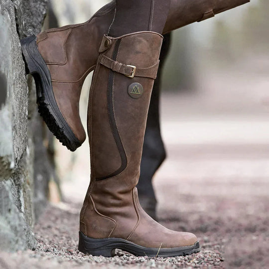 Heidi-Mode | Damen Wasserdichte Outdoor Stiefel Robust & Atmungsaktiv