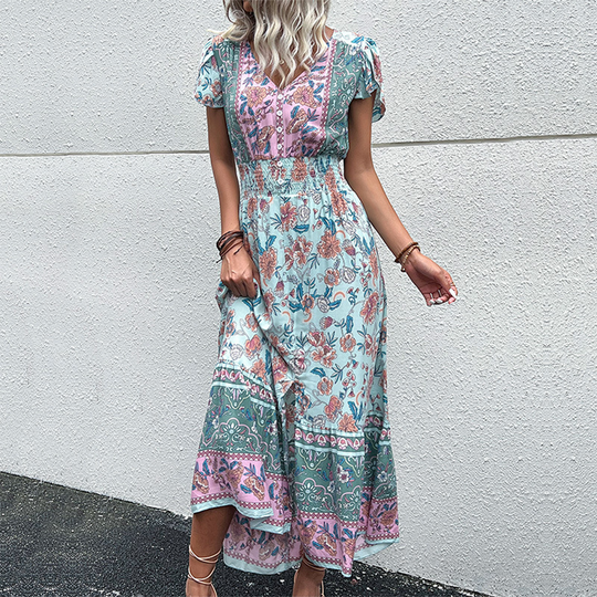 Boho-Kleid für den Sommer