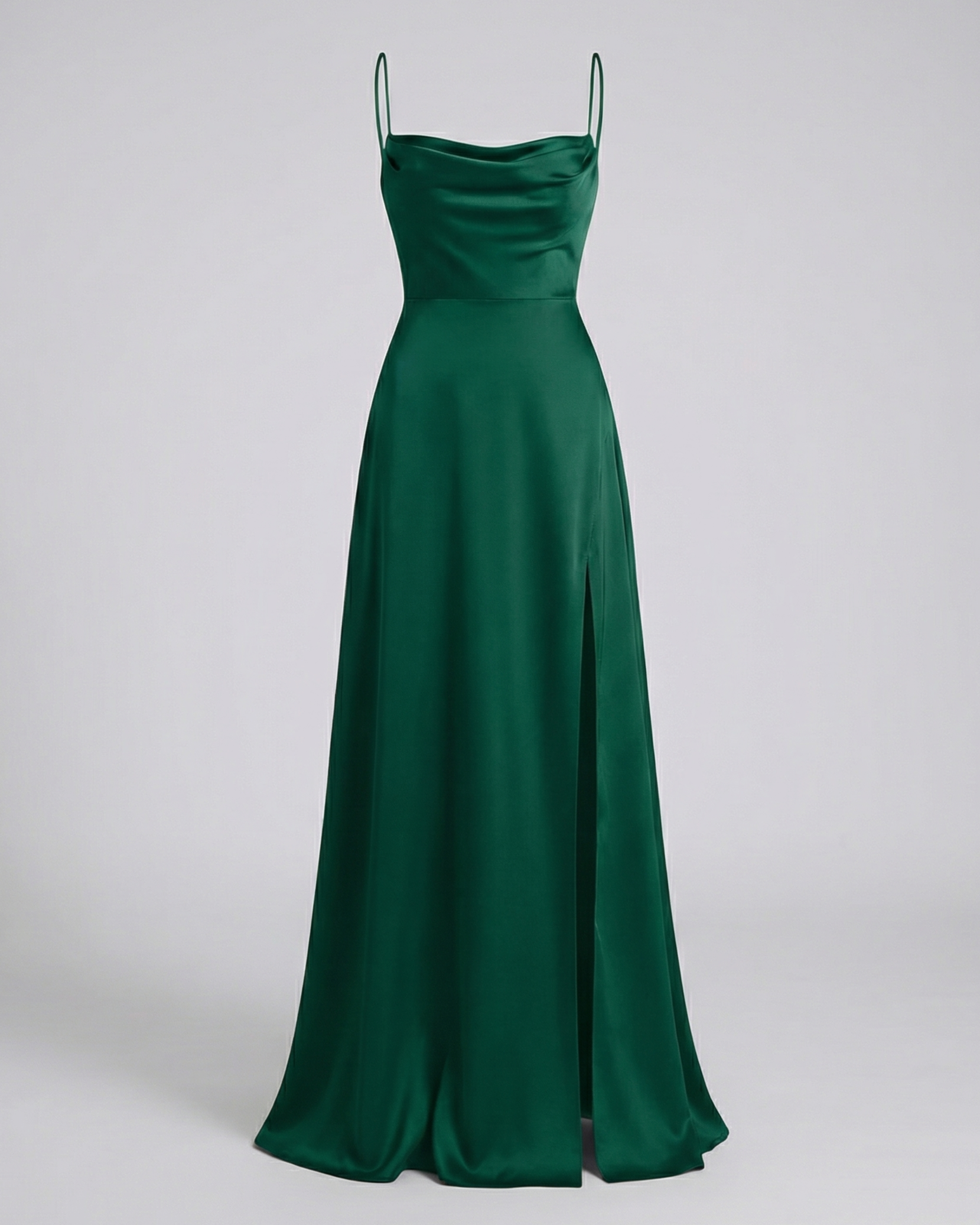 Elegantes Seiden Maxikleid Damen