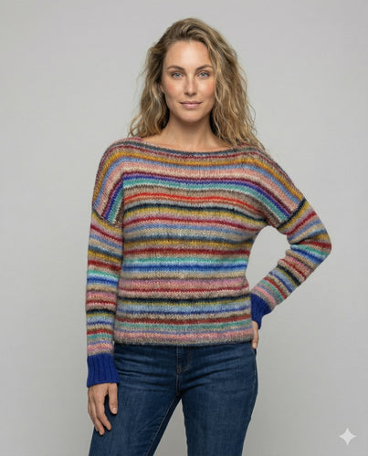 Damen Norwegerpullover mit Stilvollem Design & Gemütlicher Passform | Heidi-Mode