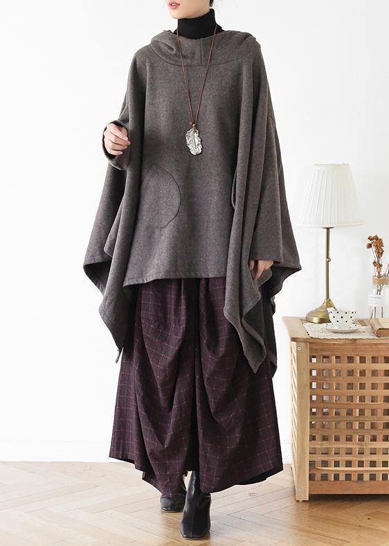 Heidi-Mode - lockerer Baumwollstrickpullover