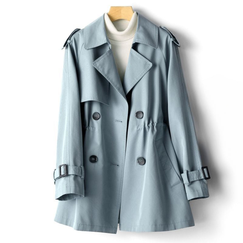 Heidi-Mode | stilvoller Revers-Trenchcoat