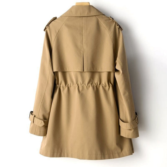 Heidi-Mode | stilvoller Revers-Trenchcoat