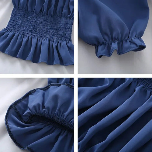 Heidi-Mode | Damen Chiffon Bluse