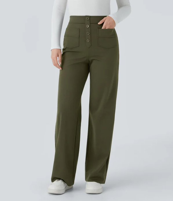 Heidi-Mode | Hochtaillierte Elastische Hose