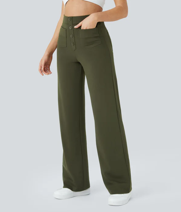 Heidi-Mode | Hochtaillierte Elastische Hose