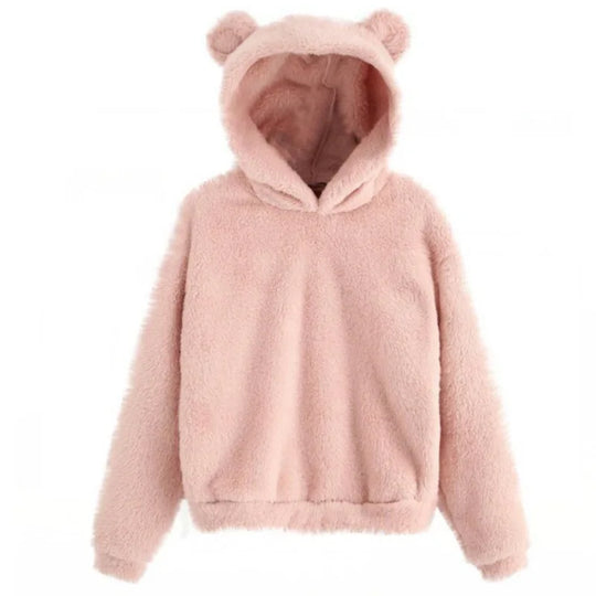 Heidi-Mode - Streetwear Herbst Stilvolle Bären Hoodie für Frauen