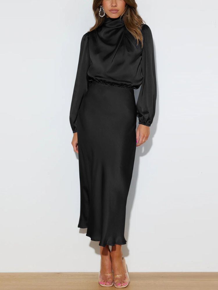 Heidi-Mode | Elegantes Langarmkleid