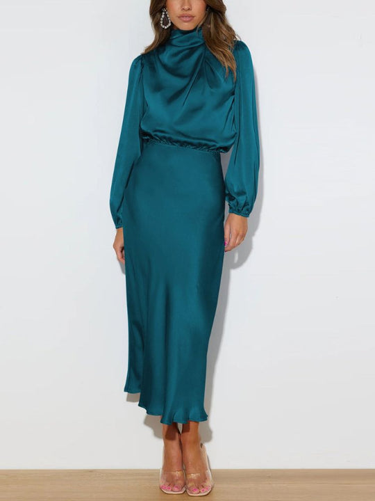Heidi-Mode | Elegantes Langarmkleid