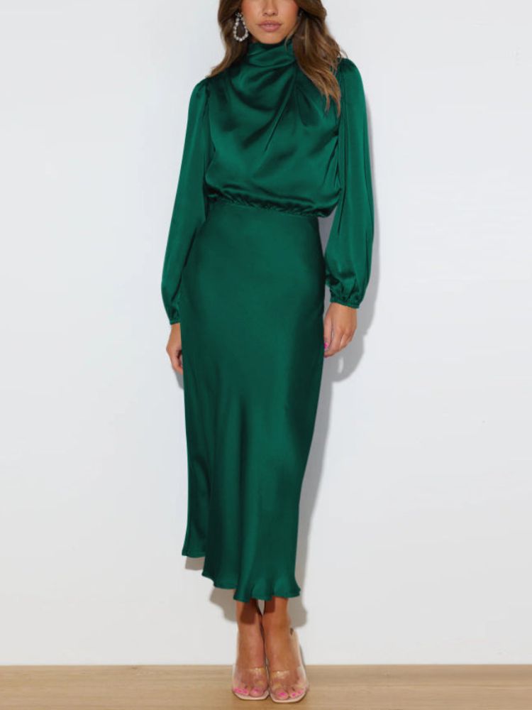 Heidi-Mode | Elegantes Langarmkleid