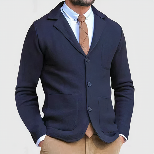 Heidi-Mode - Klassischer Herbst Business Casual Blazer für Männer