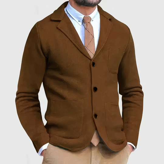 Heidi-Mode - Klassischer Herbst Business Casual Blazer für Männer