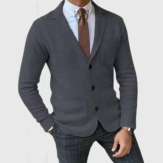 Heidi-Mode - Klassischer Herbst Business Casual Blazer für Männer