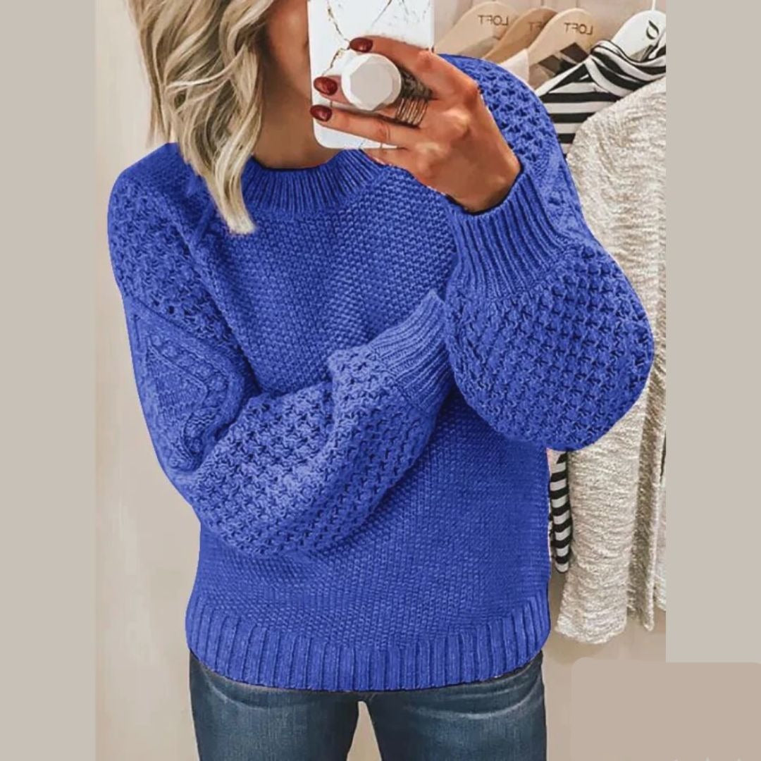 Eleganter Pullover mit vollem Ärmel