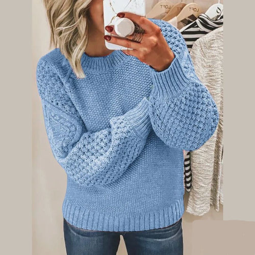 Eleganter Pullover mit vollem Ärmel