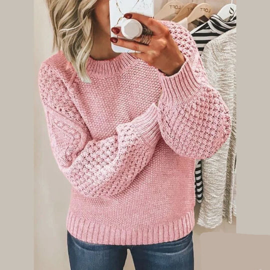 Eleganter Pullover mit vollem Ärmel