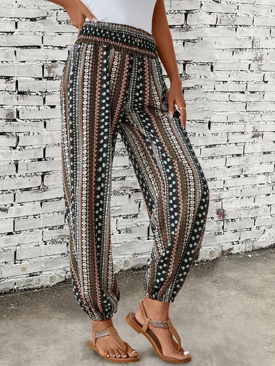 Heidi-Mode | Stilvolle Hose Mit Boho-Print