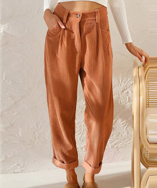 Modische Cordhose für Damen