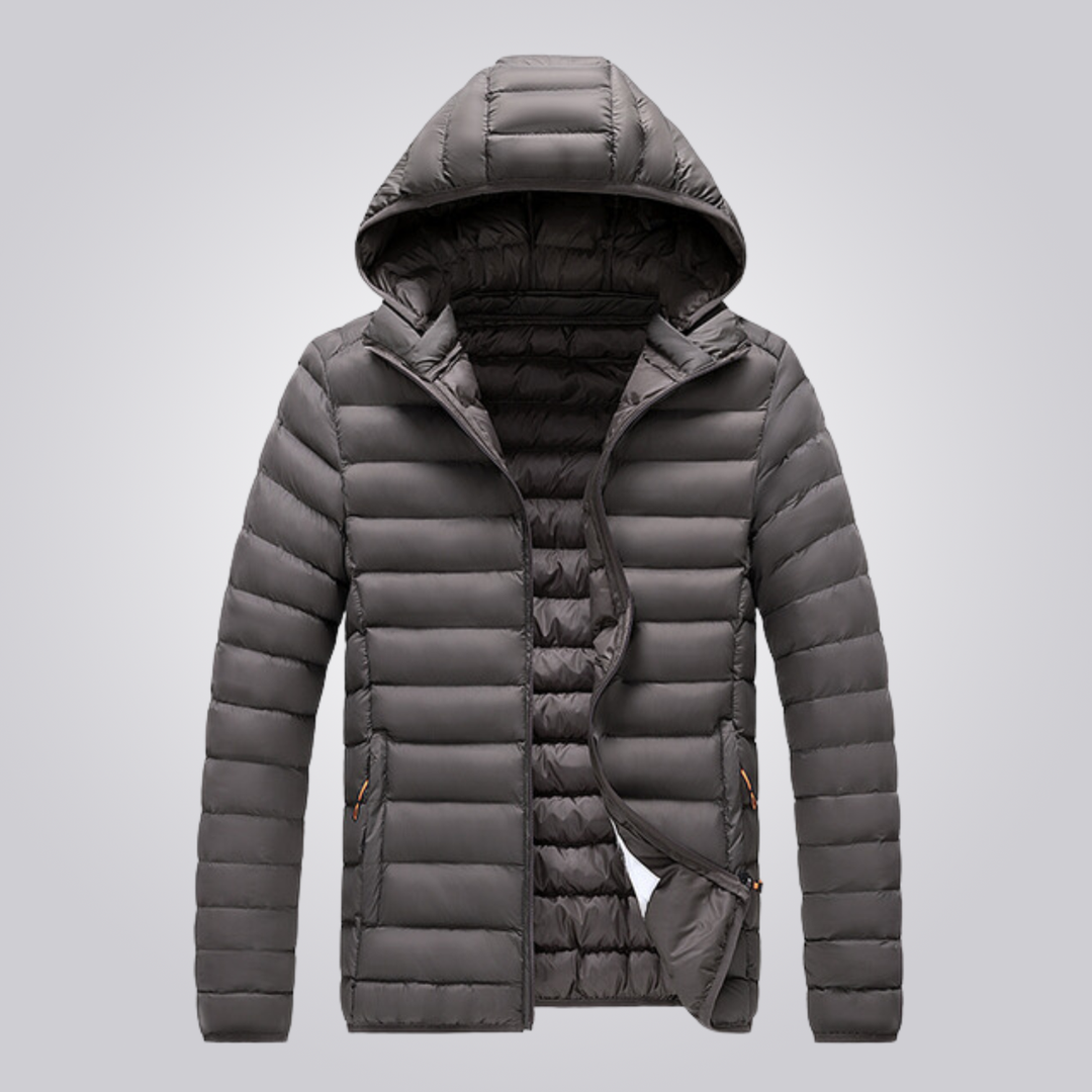 Heidi-Mode | Baumwollgefütterte Jacke - Mit abnehmbarer Kapuze