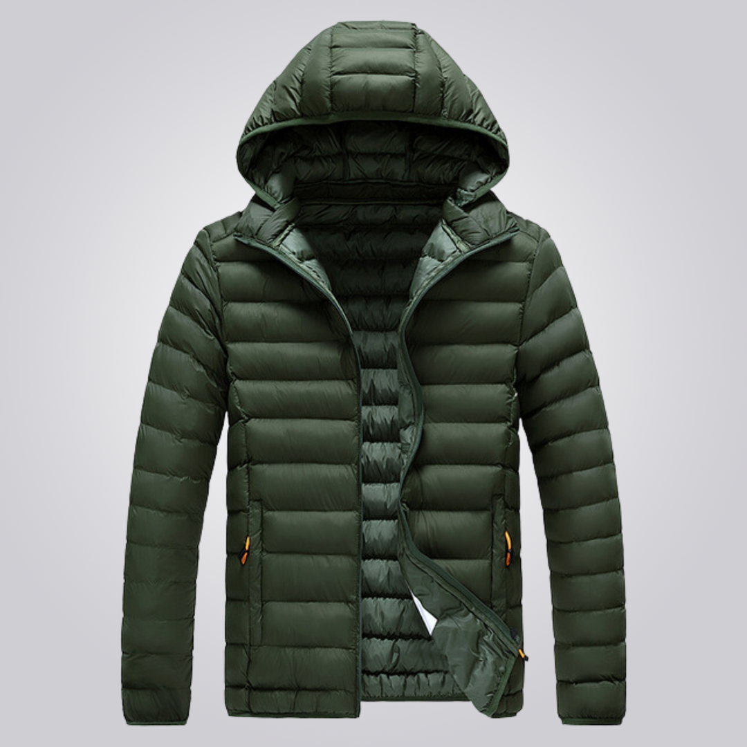 Heidi-Mode | Baumwollgefütterte Jacke - Mit abnehmbarer Kapuze