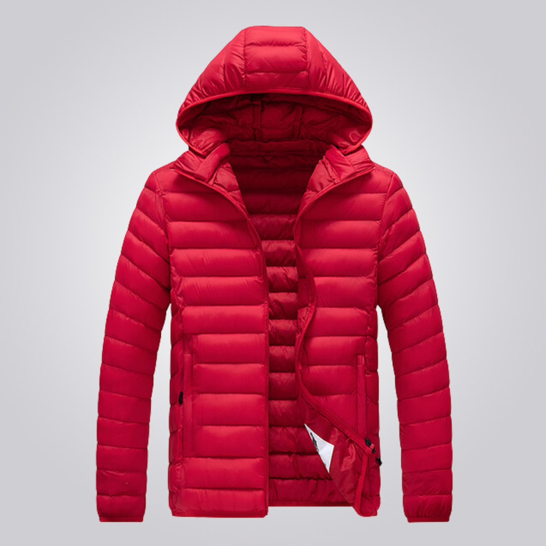 Heidi-Mode | Baumwollgefütterte Jacke - Mit abnehmbarer Kapuze