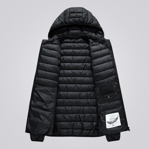 Heidi-Mode | Baumwollgefütterte Jacke - Mit abnehmbarer Kapuze