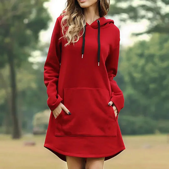 Heidi-Mode | Damen Lange Hoodie