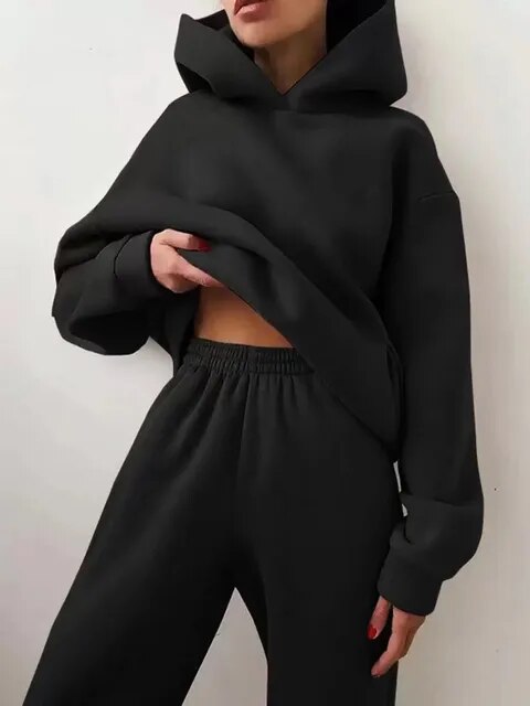 Heidi-Mode | Bequemer Hoodie & Jogginghose