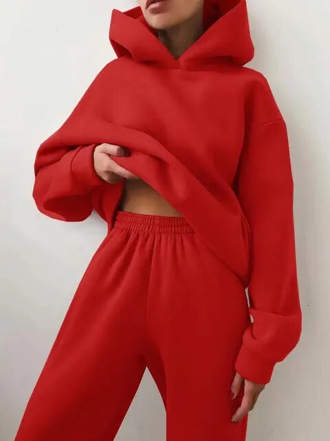 Heidi-Mode | Bequemer Hoodie & Jogginghose