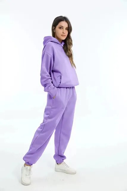 Heidi-Mode | Bequemer Hoodie & Jogginghose
