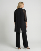 Damen Dreiteiliges Business-Set mit Blazer, Weste & Hose | Heidi-Mode